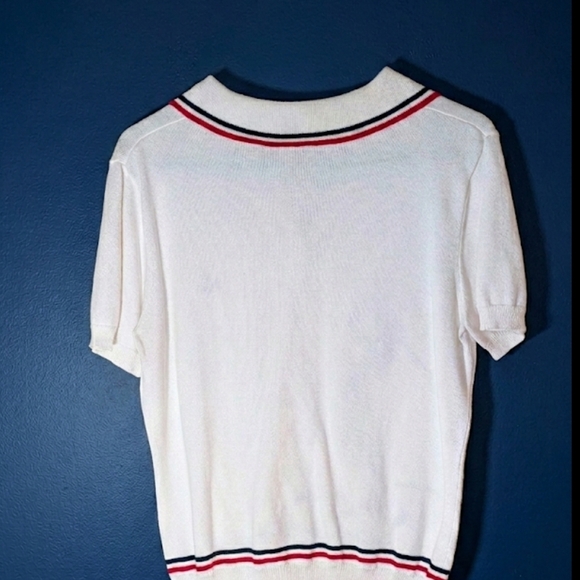 Vtg LizGolf 100% Cotton Knit Polo (M) & 12ct NOS Spalding Top-Flite Golf Balls - Picture 4 of 8